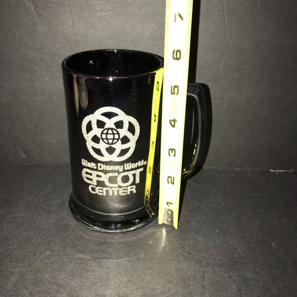 Vintage Walt Disney World Epcot Center Mirror/ Smoked Glass Beer Stein - Picture 5 of 7